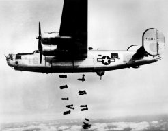 Consolidated B-24 Liberator used as a heavy bomber aircraft.