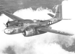 Douglas A-26 Invader three seat light attack bomber
