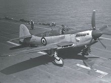 The Fairey Firefly as a carrier based