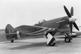 Hawker Tempest role as single-seat and fighter-bomber