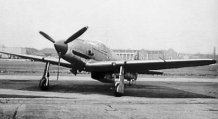 Kawasaki Ki-61 with three-bladed propeller 