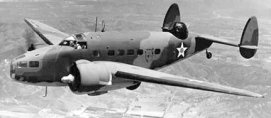 Airliner turned patrol bomber for Lockheed Hudson