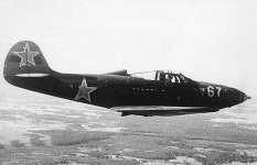 P-39 Airacobra single seat fighter