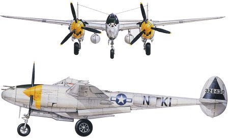 Lockheed P-38 Lightning - history, photos, specification of the